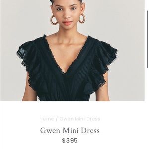 NWOT Love Shack Fancy Gwen Mini Dress